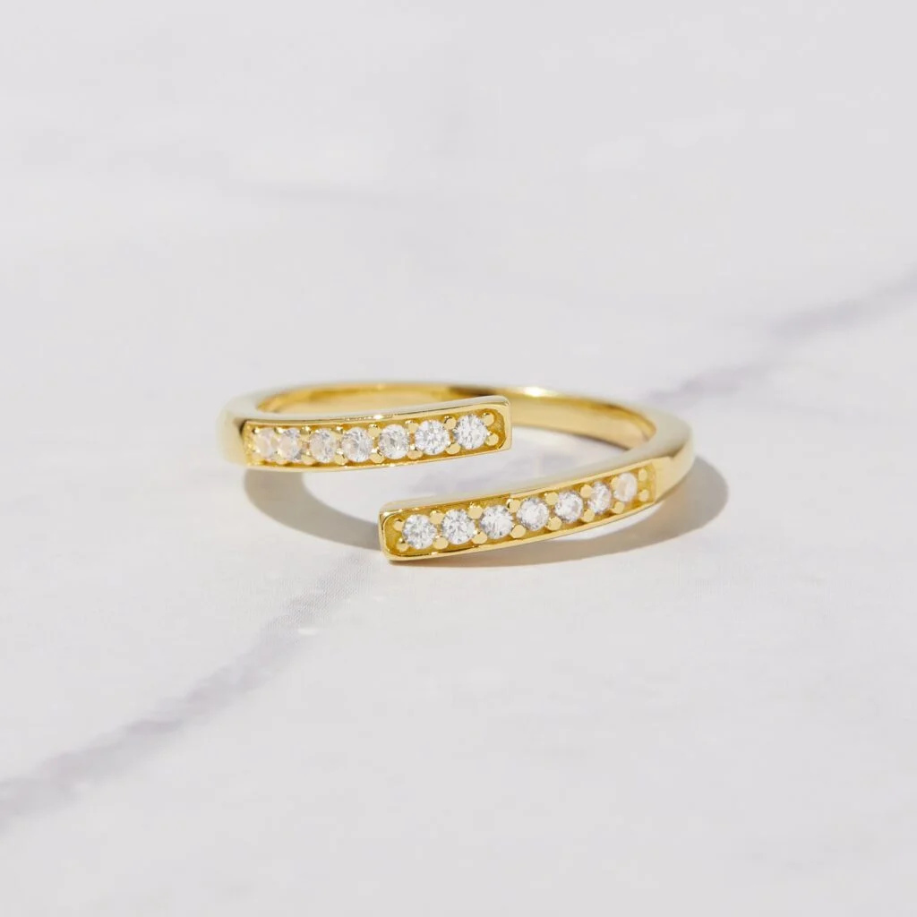 Spiral Studded Ring