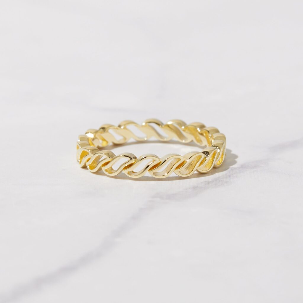 Stacking Wave Ring