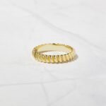 Textured Stacking Ring