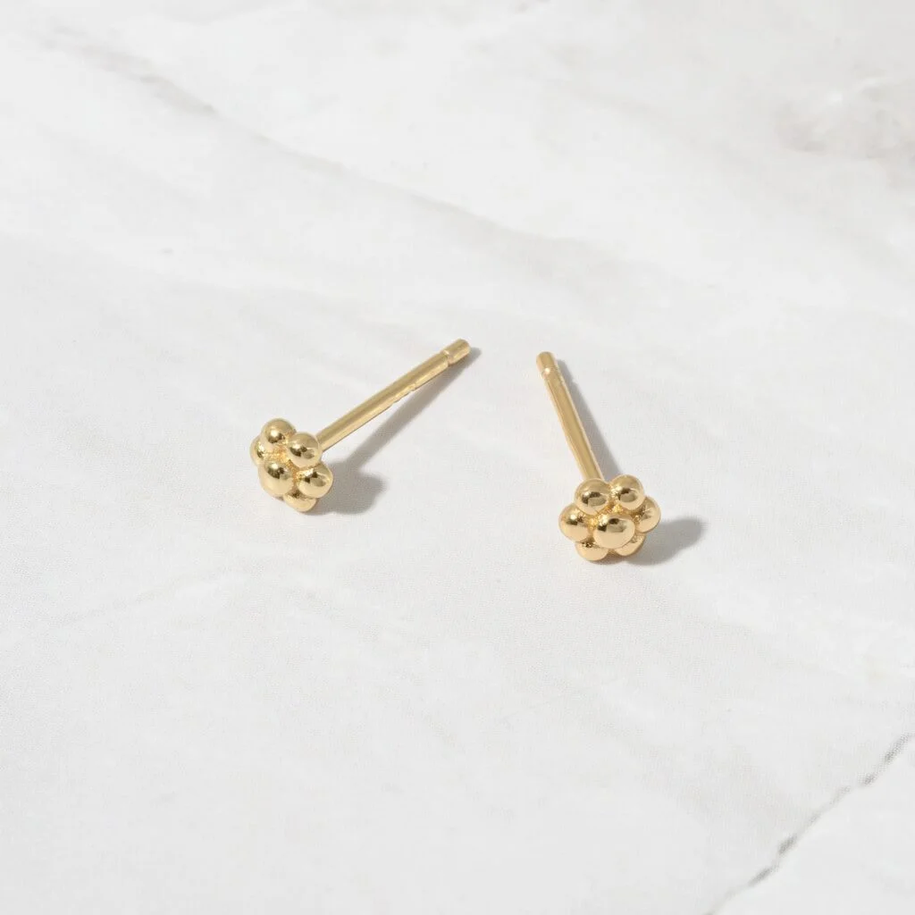 Tiny Flower Studs