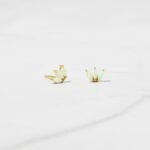 Tiny Opal Petal Studs