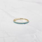 Turquoise Eternity Ring